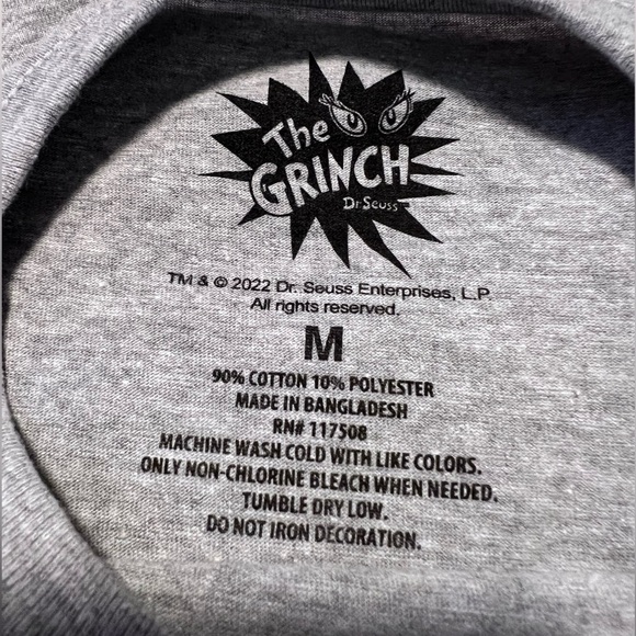 Grinch Christmas Shirt unisex - Picture 4 of 5